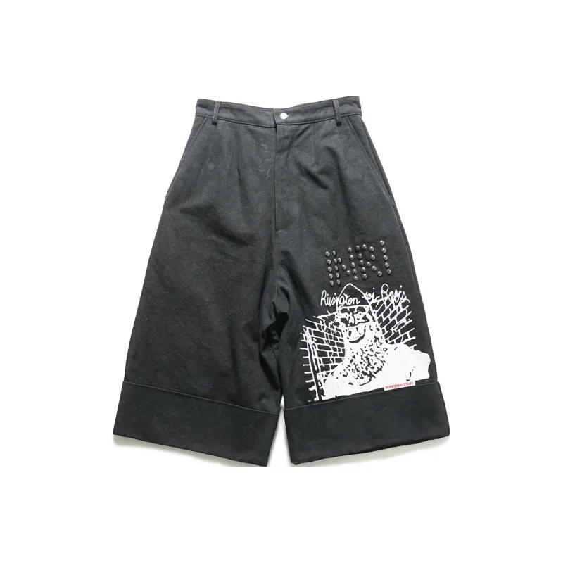 RRR 123 Graphic print Shorts-0
