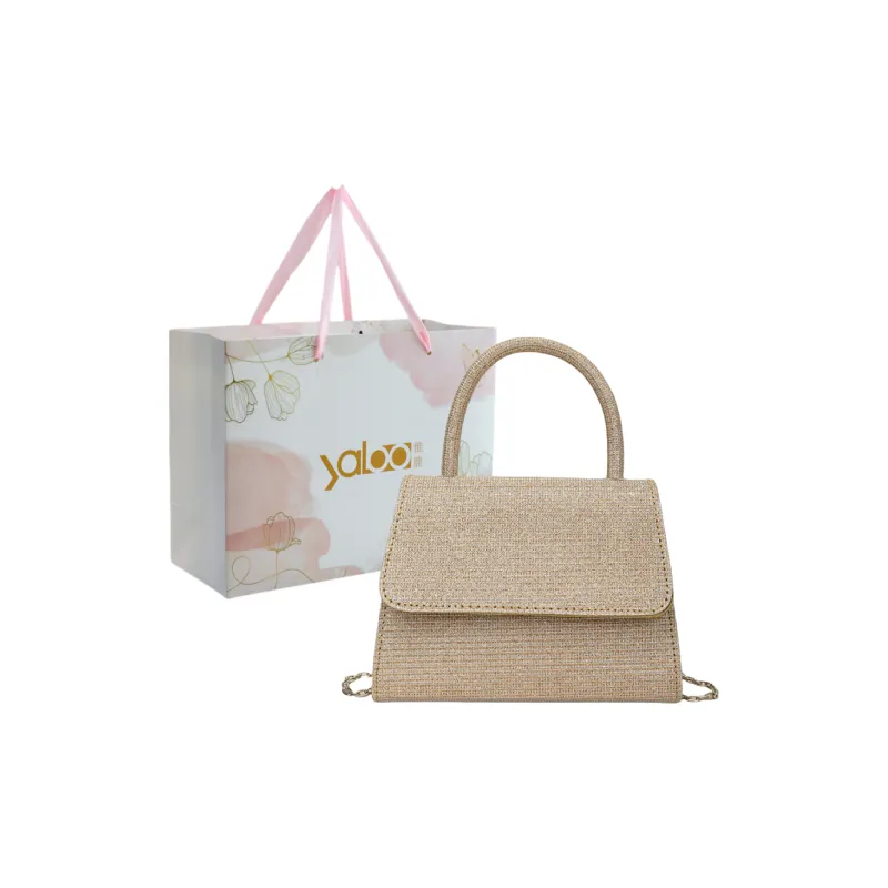 Yalu PU Handbag Unisex Black/Gold/Silver/Pink-5
