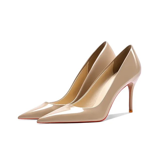 ROBINHOOD Castle Exclusive 3D Box Slim Heel High Heels Women's-15