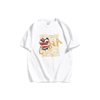 MASGLO Drop Shoulder Sleeve T Shirt Unisex