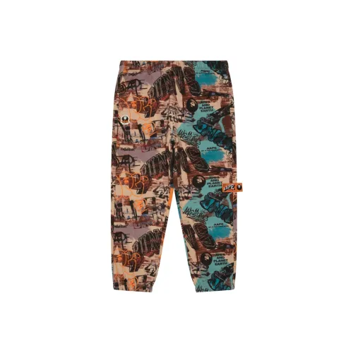 Aape Graffiti Print Jogger Pants