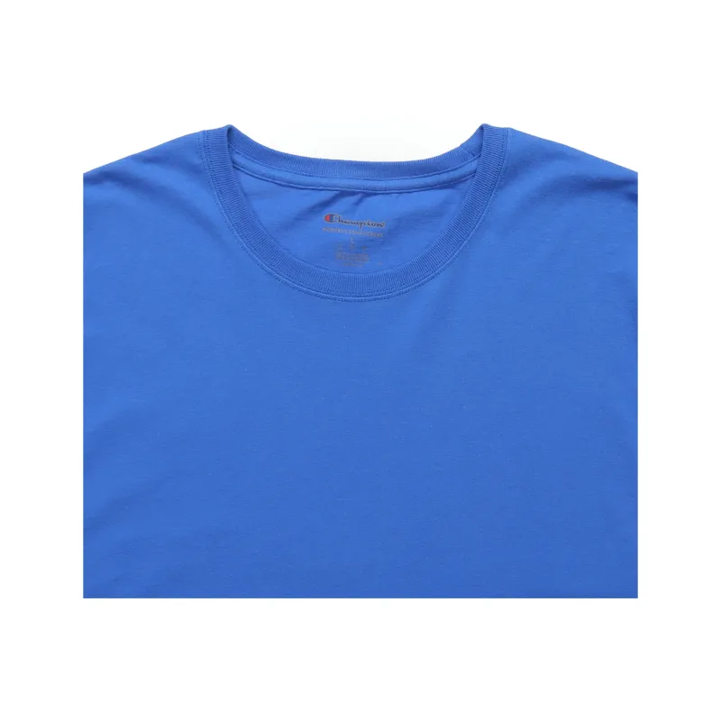Champion T Shirt US Version Unisex Royal Blue-4