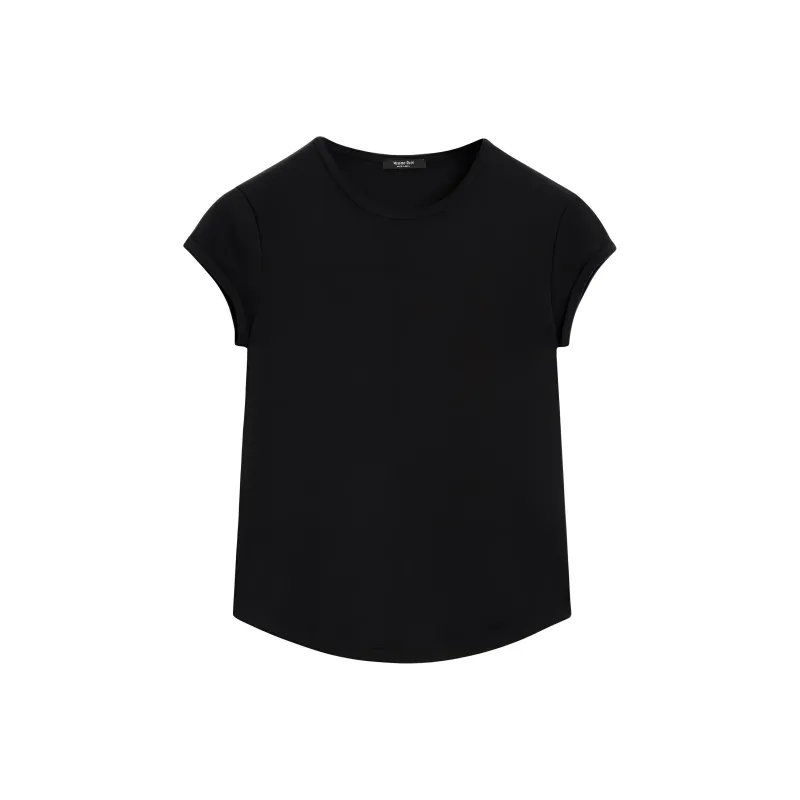 Massimo Dutti T Shirt Women's Black-0
