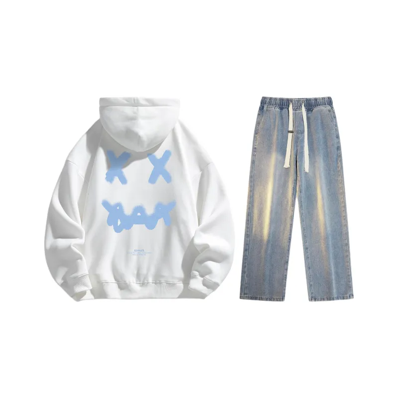 Airwalk Sweatshirt Sets Unisex-34