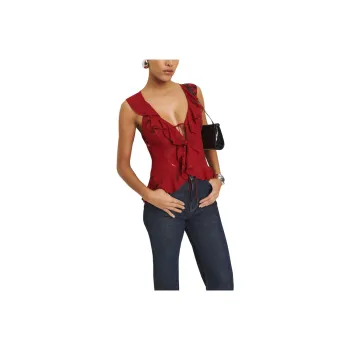 REFORMATION Tank Tops Women's Vermilion