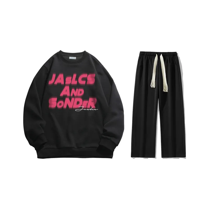 Jaslcs Sweatshirt Sets Unisex-0