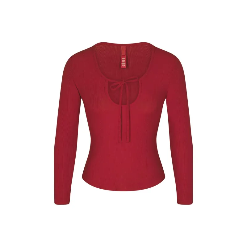 SKIMS T Shirt Women's BRICK/Brick-0