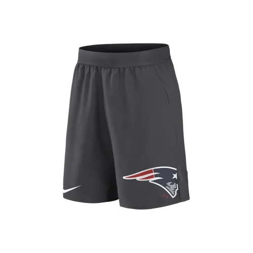 Nike Dri FIT Stretch Casual Shorts NFL New England Patriots Men's Black
