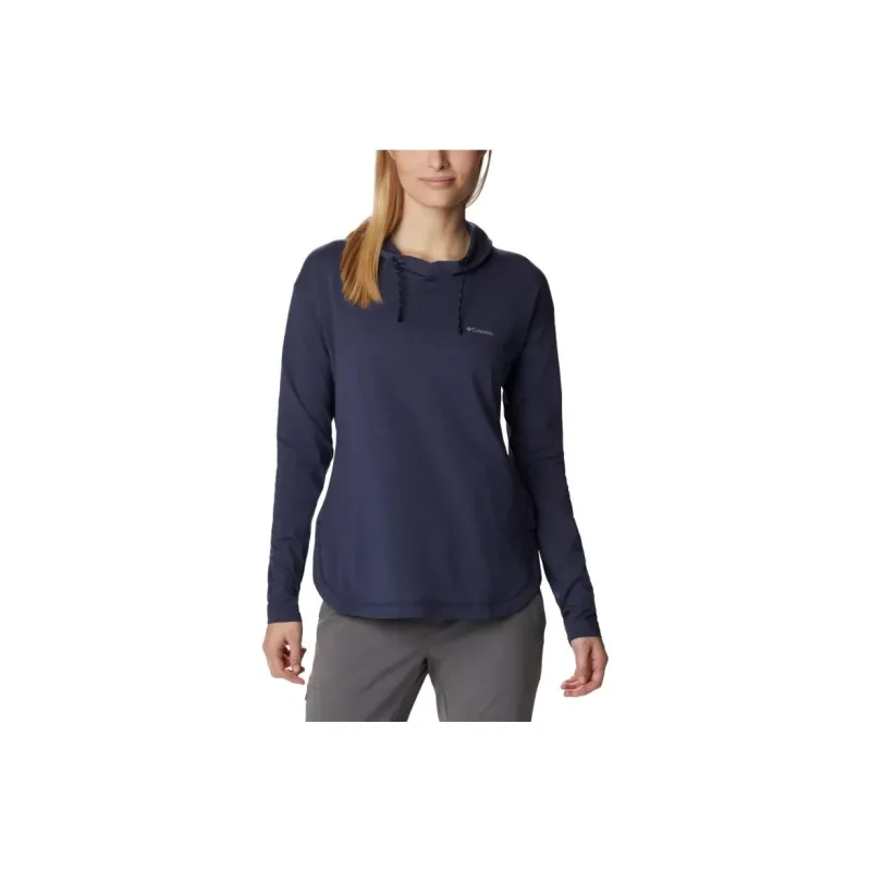 Columbia T-Shirts Women's Marine Blue-0
