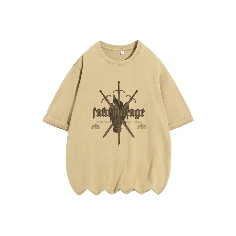 FAKE VINTAGE T Shirts Unisex-8