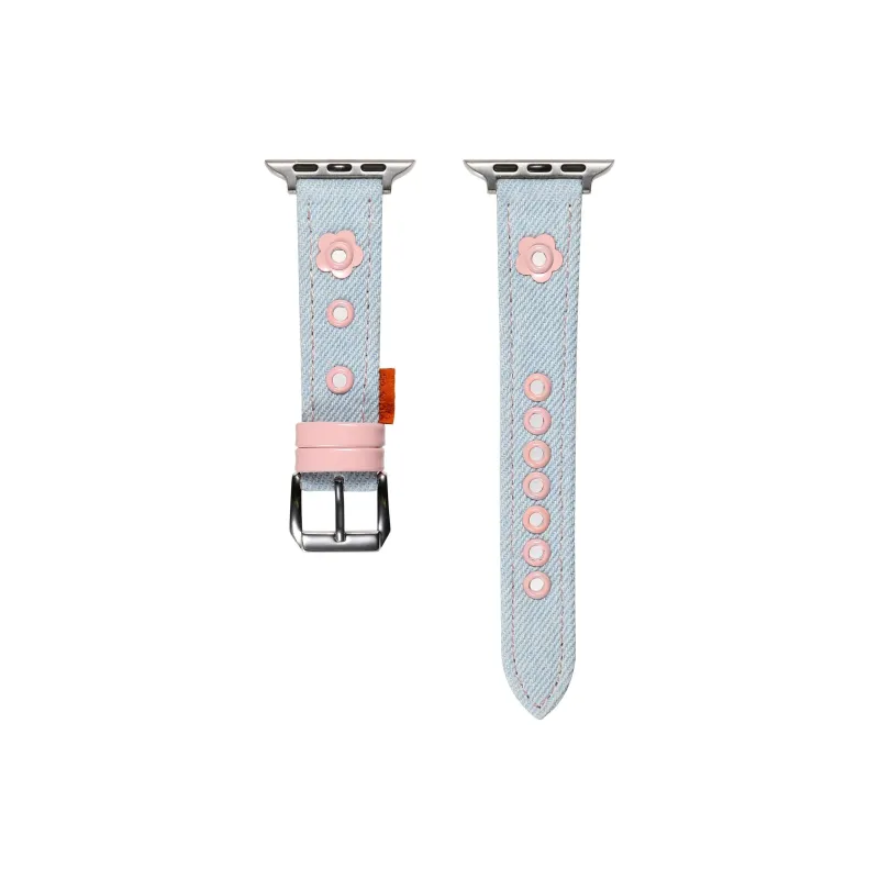 LOVINGCOOL Watch Band Apple Compatibility Canvas Material-5