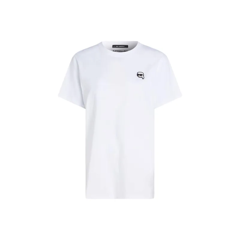 Karl Lagerfeld Ikon Patch T shirt-0