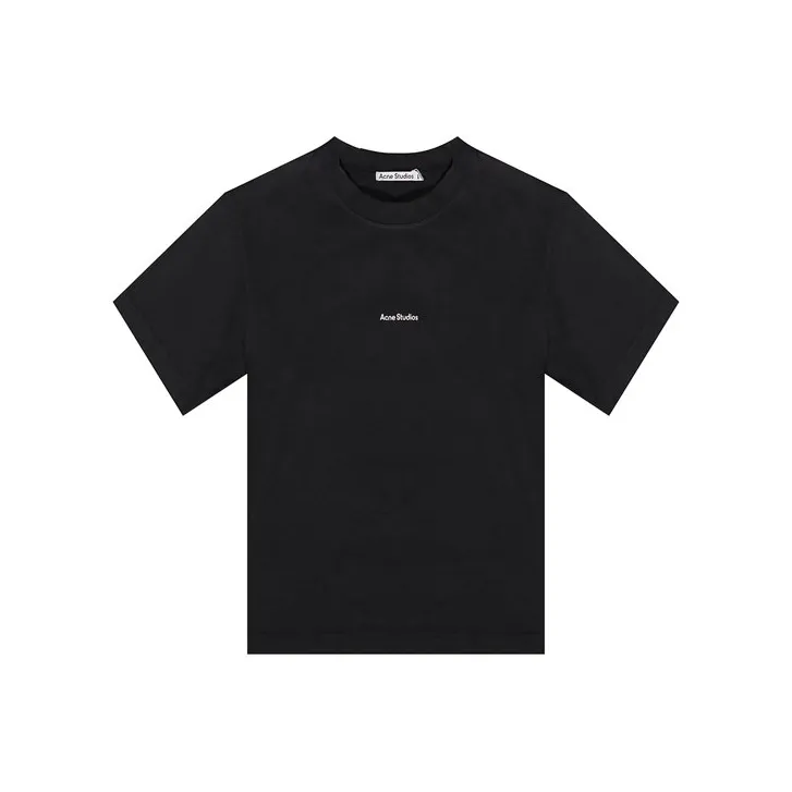 Acne Studios Crew Neck T shirt Optic White-0