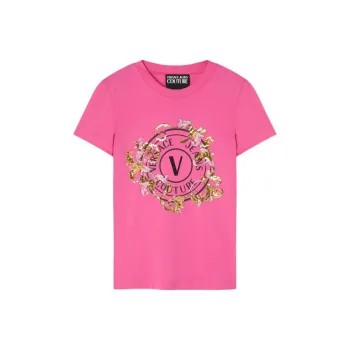 VERSACE Baroque Logo T Shirt
