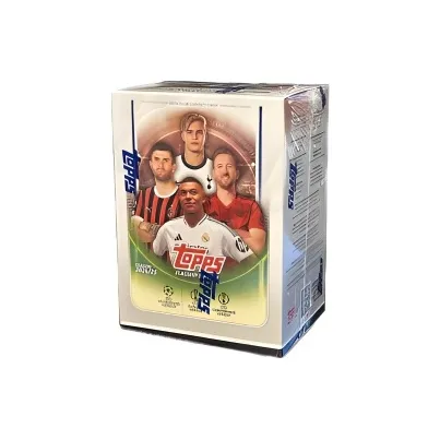 Topps 24/25 UCC Club Competition Value Box UEFA Champions League, Player Card Grenade Sports Cards Whole Box