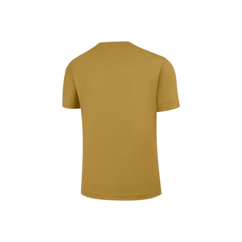 QIAODAN Sports Life Collection T Shirt Men's Cork Yellow/Dark Camel Brown-1