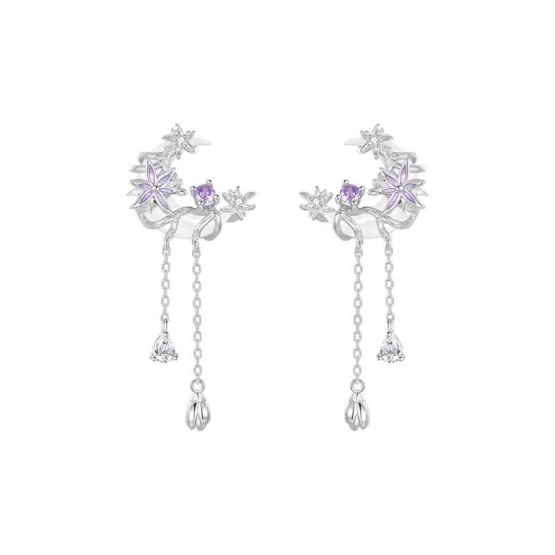 OGDAID S925 Silver Earrings Women's-0