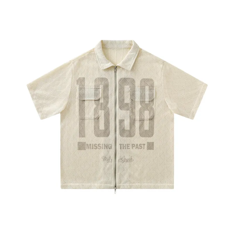 BEAR UNION Drop Shoulder Sleeve T Shirt Unisex-0