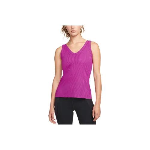 Nike Yoga Luxe Tank Tops Women's Cactus Flower/Neanderthal Red