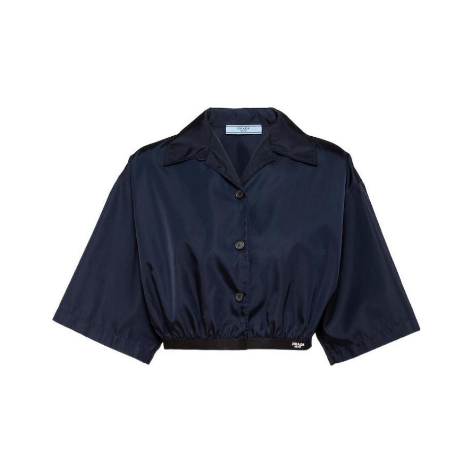 PRADA Crop Tops Apparel Women on Sale & Authentic - POIZON PRADA Crop Tops Apparel Women on Sale & Authentic - POIZON