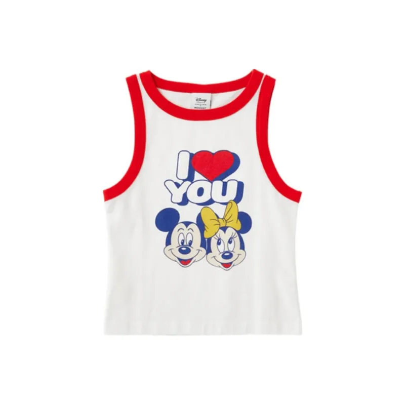 Disney X MOUSSY Disney/Disney Co branded Model Tank Tops Women's-0