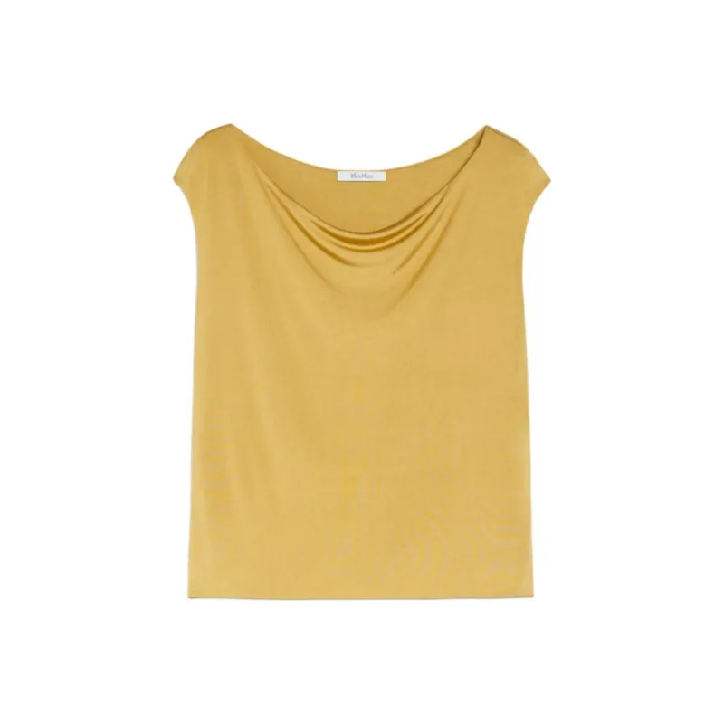 MaxMara T Shirts Women's Yellow-0