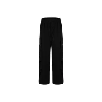 BING Casual Pants Unisex Graphite Black