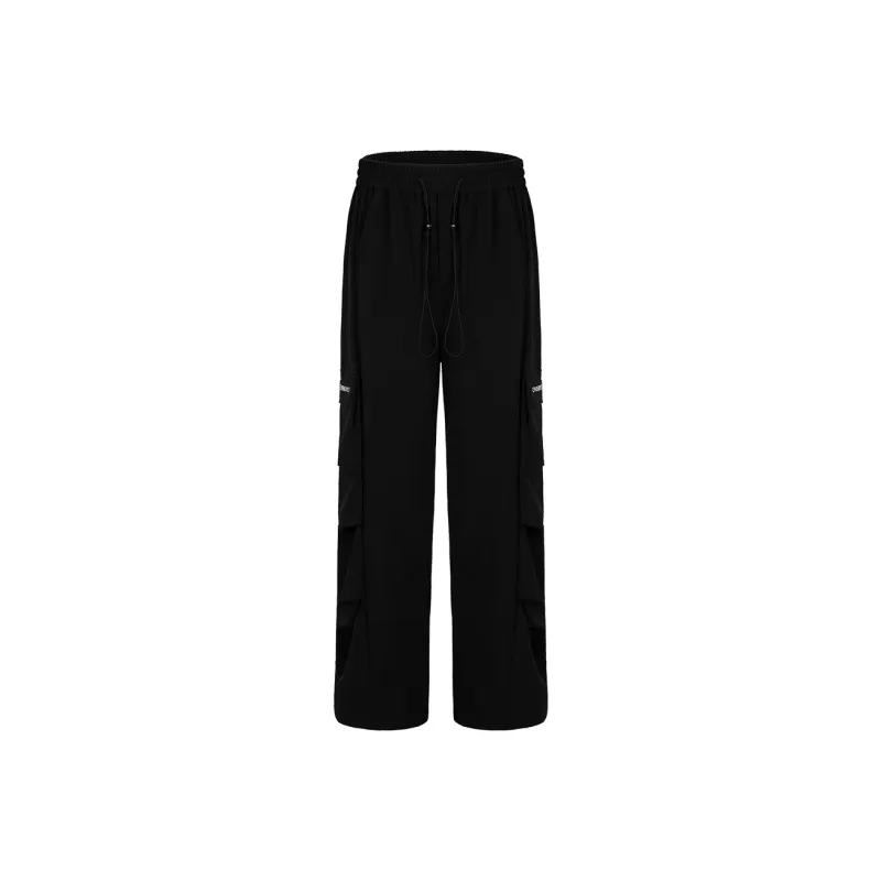 BING Casual Pants Unisex Graphite Black-0