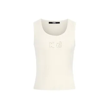 KARL LAGERFELD SS24 Tank Top Women's White