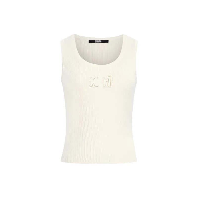 KARL LAGERFELD SS24 Tank Top Women's White-0
