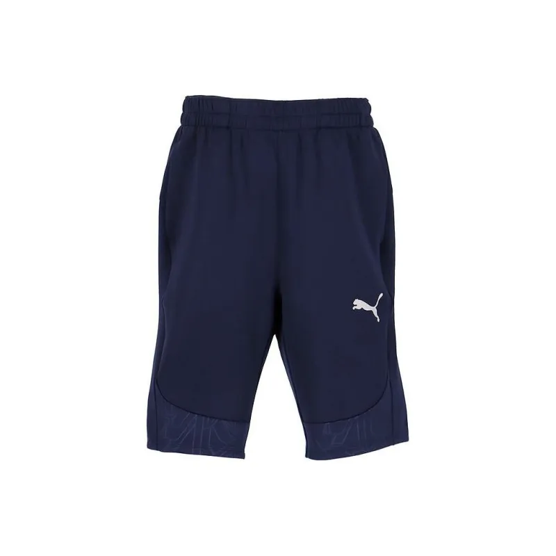 PUMA TEAMFINAL Sports Shorts Men's Navy Blue-0