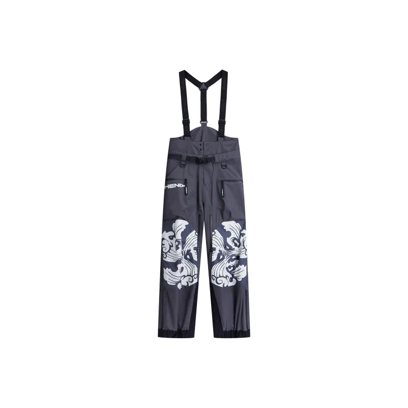 Phenix Carver Collaboration Ski Pants Unisex Dark Gray-0