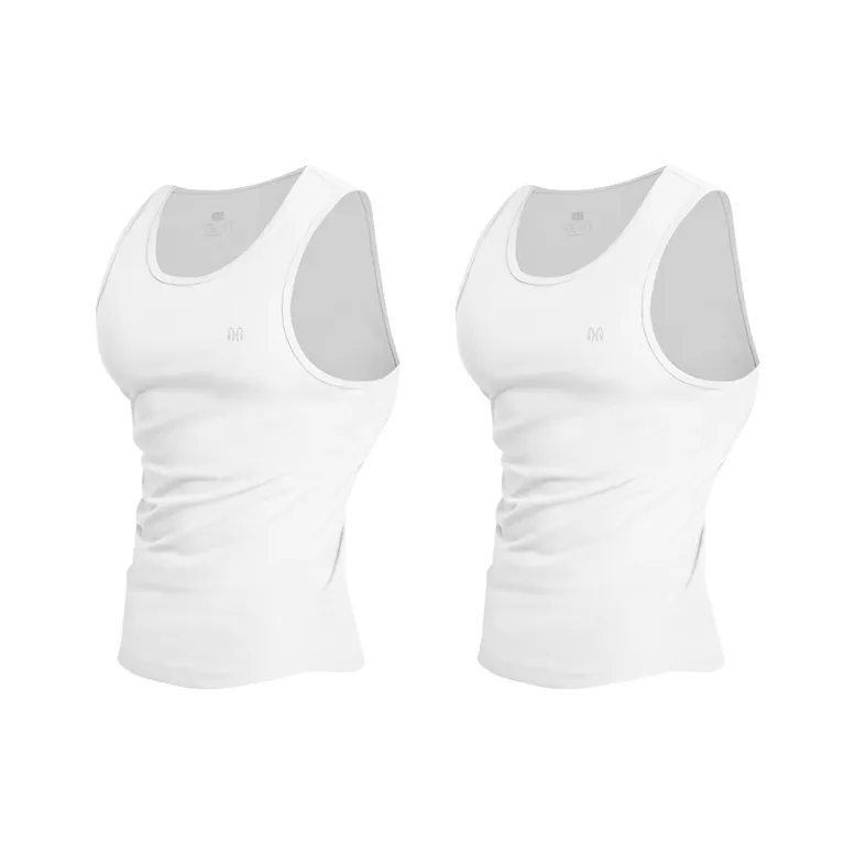 H YXIANG Men Tank Tops-9