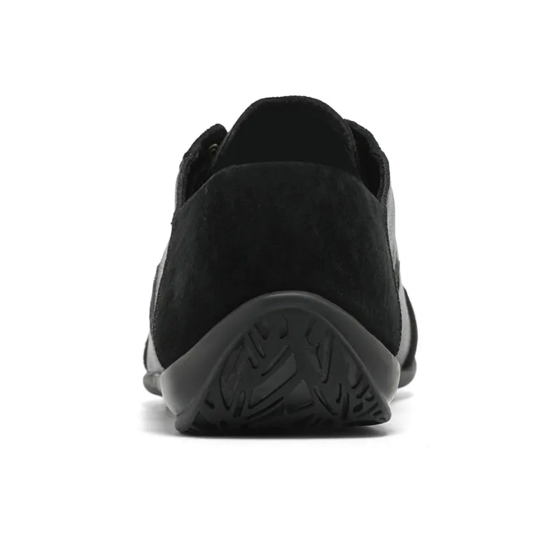 NAVIGARE Small Sailboat Non slip Lightweight Low Top Casual Shoes Men's Black-3