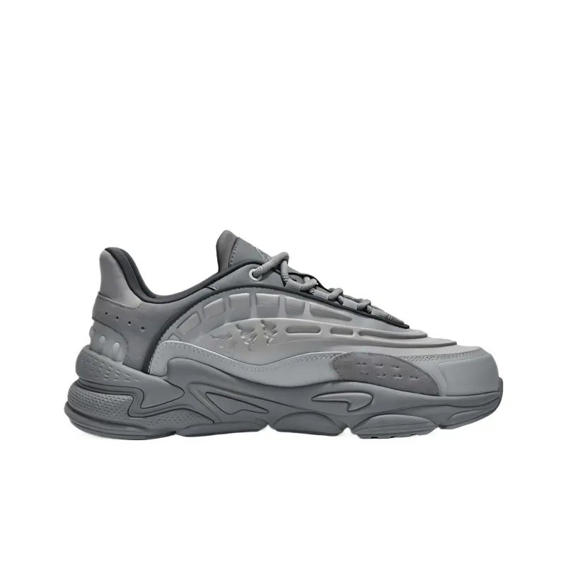 Kappa BANDA Low Top Chunky Sneakers Men's Gray-1