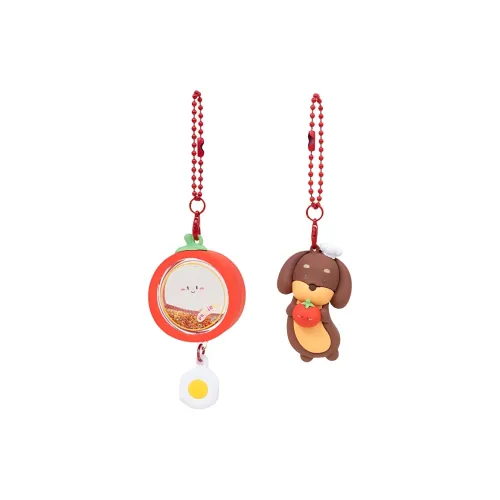 Jinnew Pvc Keychains Unisex 7.5cm Height
