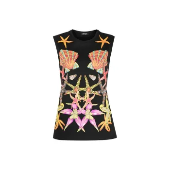 VERSACE T Shirts Women's Black