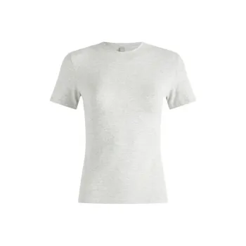 SKIMS T Shirt Women's Light Lime Gray