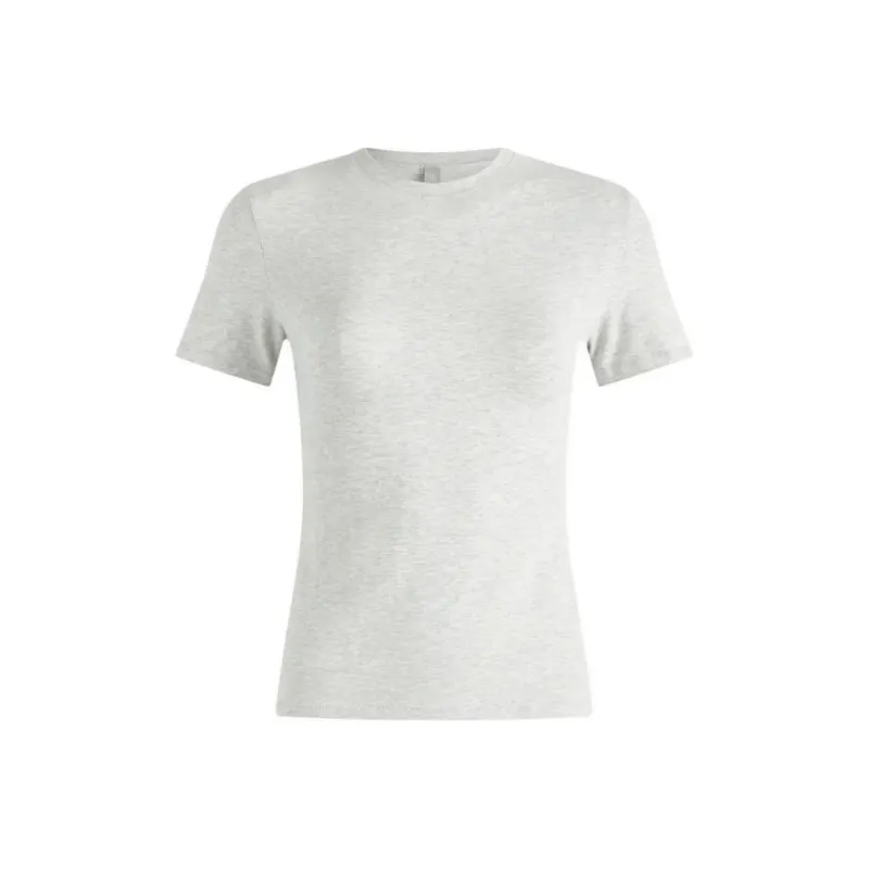 SKIMS T-Shirt Women's Light Lime Gray-0