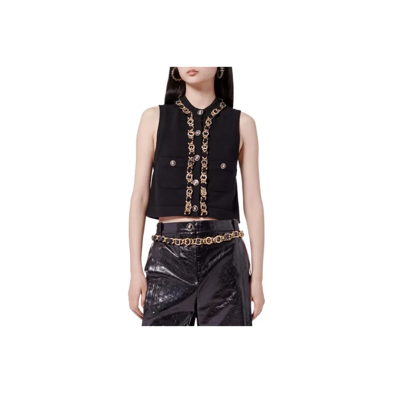 CHANEL SS24 Tank Top Women's Black-0