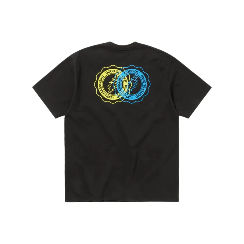 Thisisneverthat X Grateful Dead T Shirts Unisex Black-1