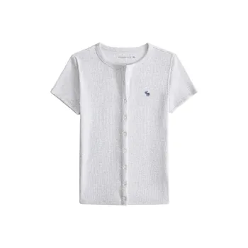 Abercrombie＆Fitch T Shirt Women's Gray