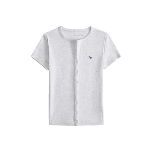 Abercrombie＆Fitch T Shirt Women's Gray