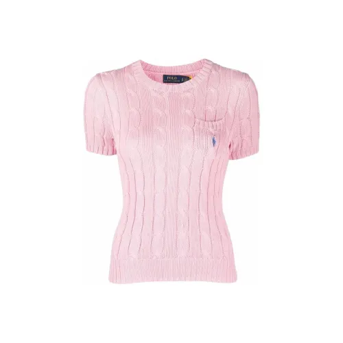 Polo Ralph Lauren Crop Tops Women's Pink