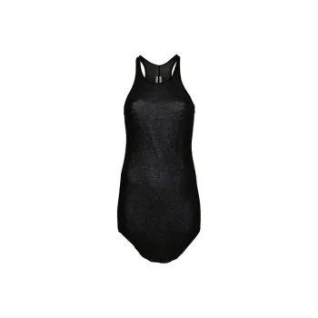 RICK OWENS Basic Fine-ribbed Tank Top