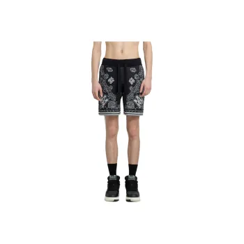 AMIRI Bandana-jacquard Knitted Shorts