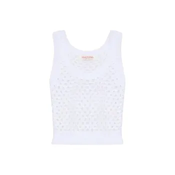 Valentino Garavani Cropped Tank Top