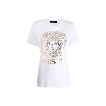 VERSACE SS22 T Shirt Women's White