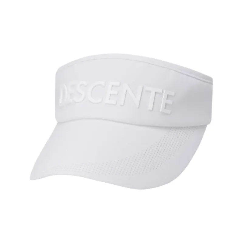 DESCENTE Polyester, Polyurethane Sun Protection Hats Women's White-0