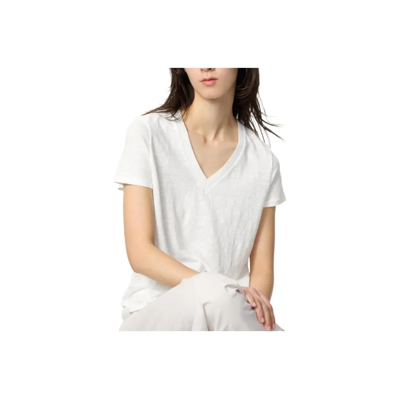 UNIQLO T Shirts Women's Ivory-0